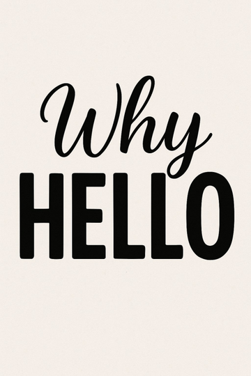 Cześć Sztuka Ścienna - CasaNookDecor – plakat do druku