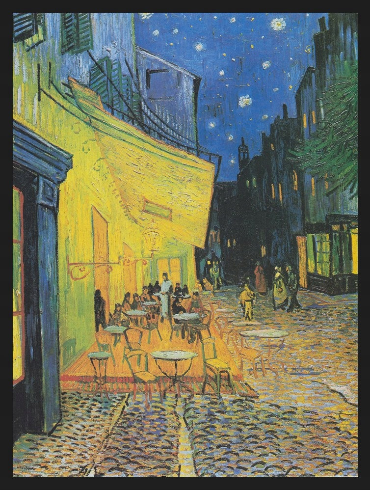 Taras Kawiarni W Nocy Van Gogh — Plakat
