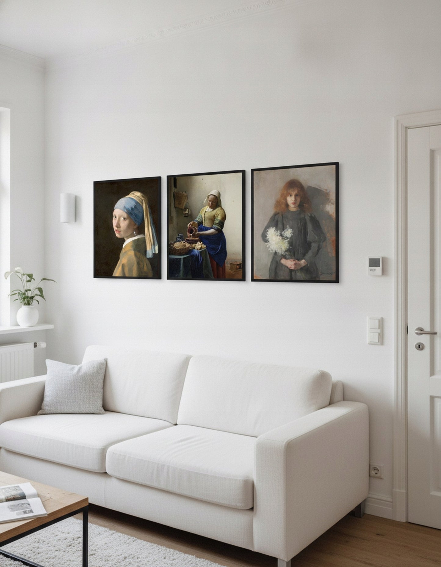 Portrety Mistrzów — Zestaw 3 Plakaty – plakat do druku