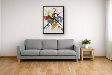 Na Bieli Ii Kandinsky — Plakat – plakat na ścianę