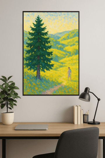 Dolina Z Jodłami - Henri'ego Edmonda Crossa - CasaNookDecor – plakat do druku