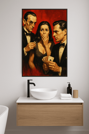 Dramatyczne Napięcie w Sztuce - CasaNookDecor – plakat do druku