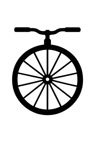 Druk Artystyczny Siluety Roweru - CasaNookDecor – plakat do druku