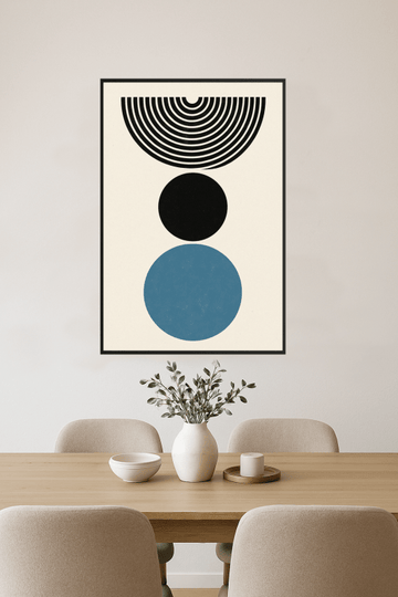 Druk Sztuki Geometrycznej - CasaNookDecor