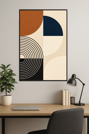 Druk Sztuki Geometrycznej - CasaNookDecor