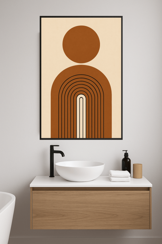 Druk Sztuki Geometrycznej - CasaNookDecor