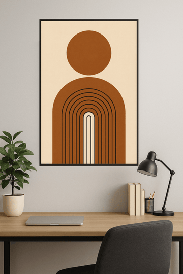 Druk Sztuki Geometrycznej - CasaNookDecor