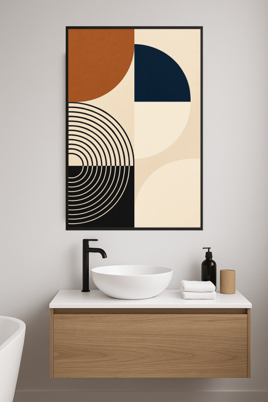 Druk Sztuki Geometrycznej - CasaNookDecor