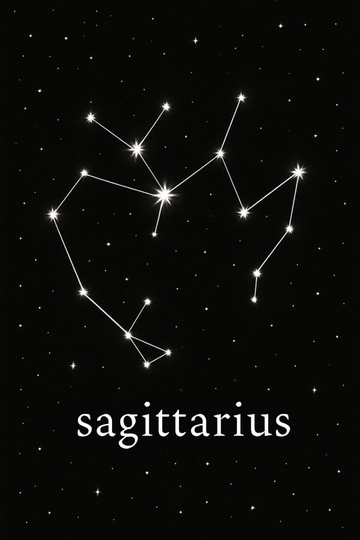 Druk Sztuki Konstelacji Strzelca - CasaNookDecor – plakat do druku