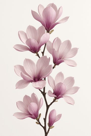 Druk Sztuki Kwiatowej Magnolia - CasaNookDecor – plakat do druku