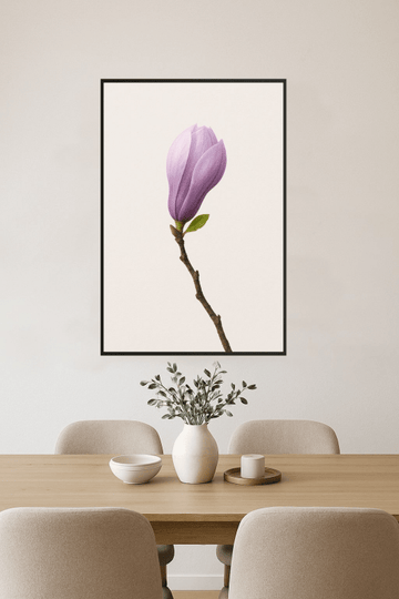 Druk Sztuki Kwiatu Magnolii - CasaNookDecor – plakat do druku