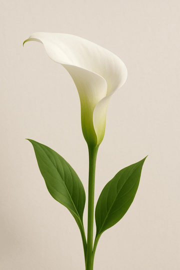 Druk Sztuki Lilii Calla - CasaNookDecor – plakat do druku