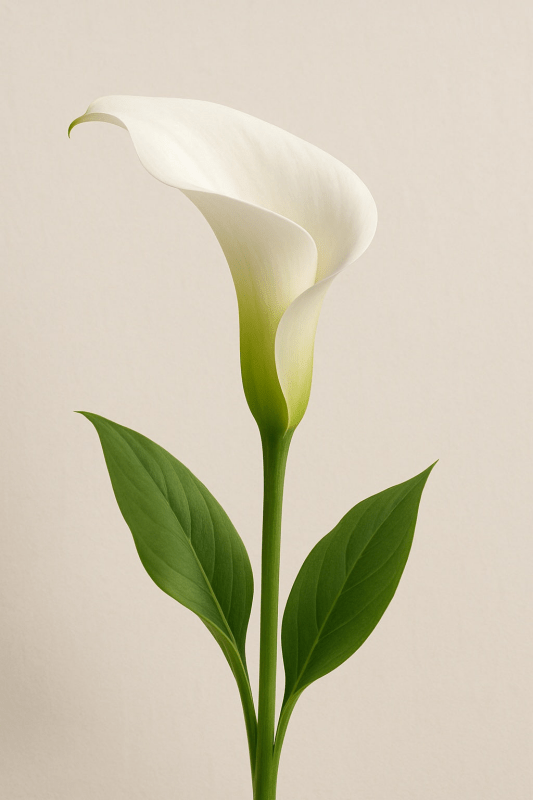 Druk Sztuki Lilii Calla - CasaNookDecor