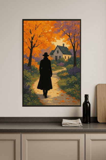 Druk Sztuki Ścieżki Jesiennej - CasaNookDecor