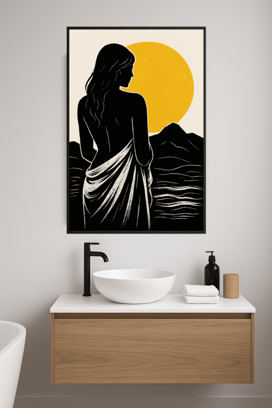 Druk Sztuki Silhouette - CasaNookDecor