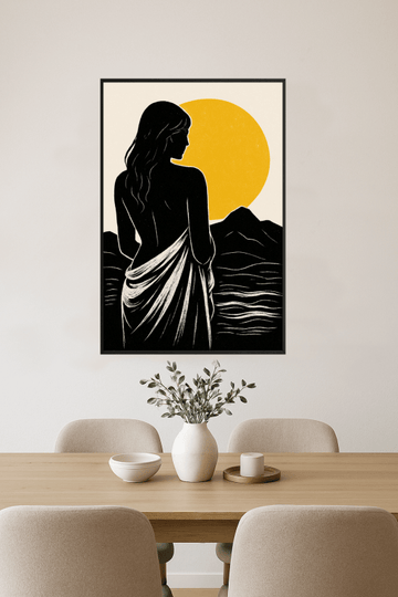 Druk Sztuki Silhouette - CasaNookDecor