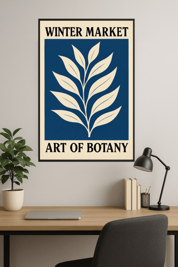 Druk Sztuki Targu Zimowego - CasaNookDecor – plakat do druku