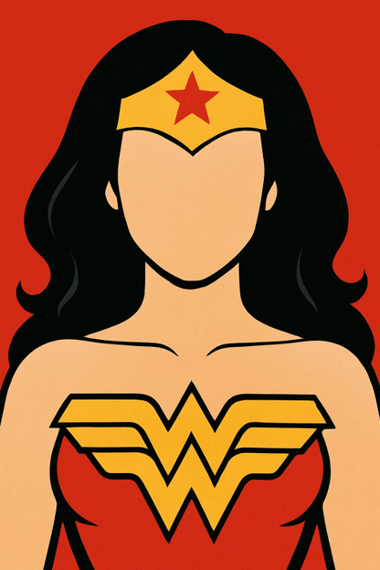 Druk Sztuki Wonder Woman - CasaNookDecor