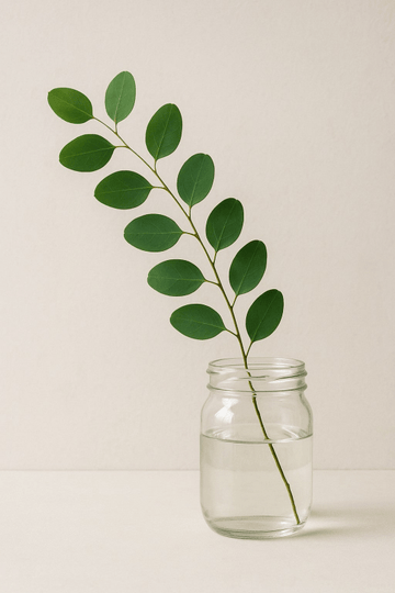 Druk Sztuki Z Gałązką Eukaliptusa - CasaNookDecor – plakat do druku