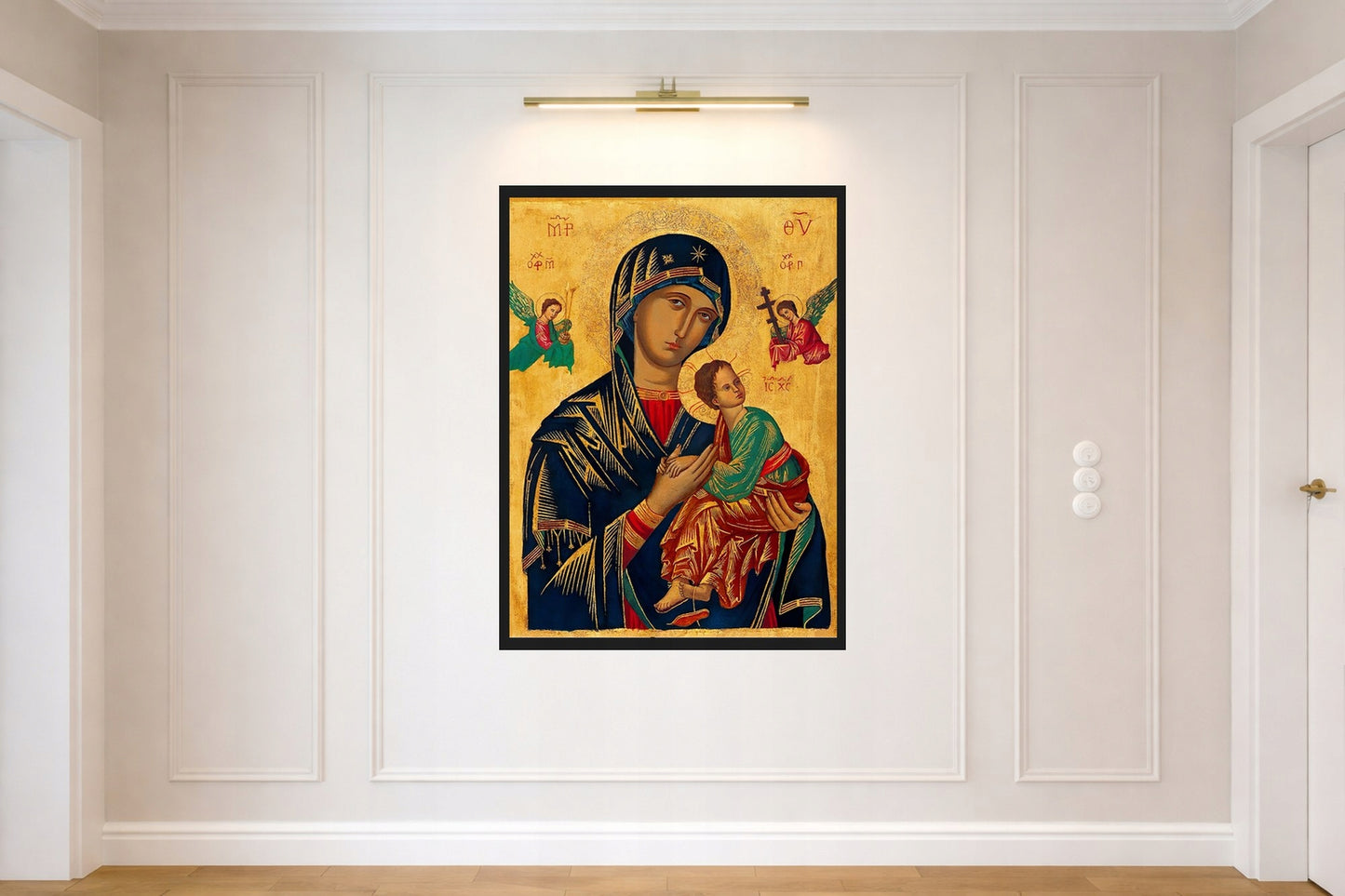Matka Boża Nieustająca Pomoc — Plakat – plakat do druku