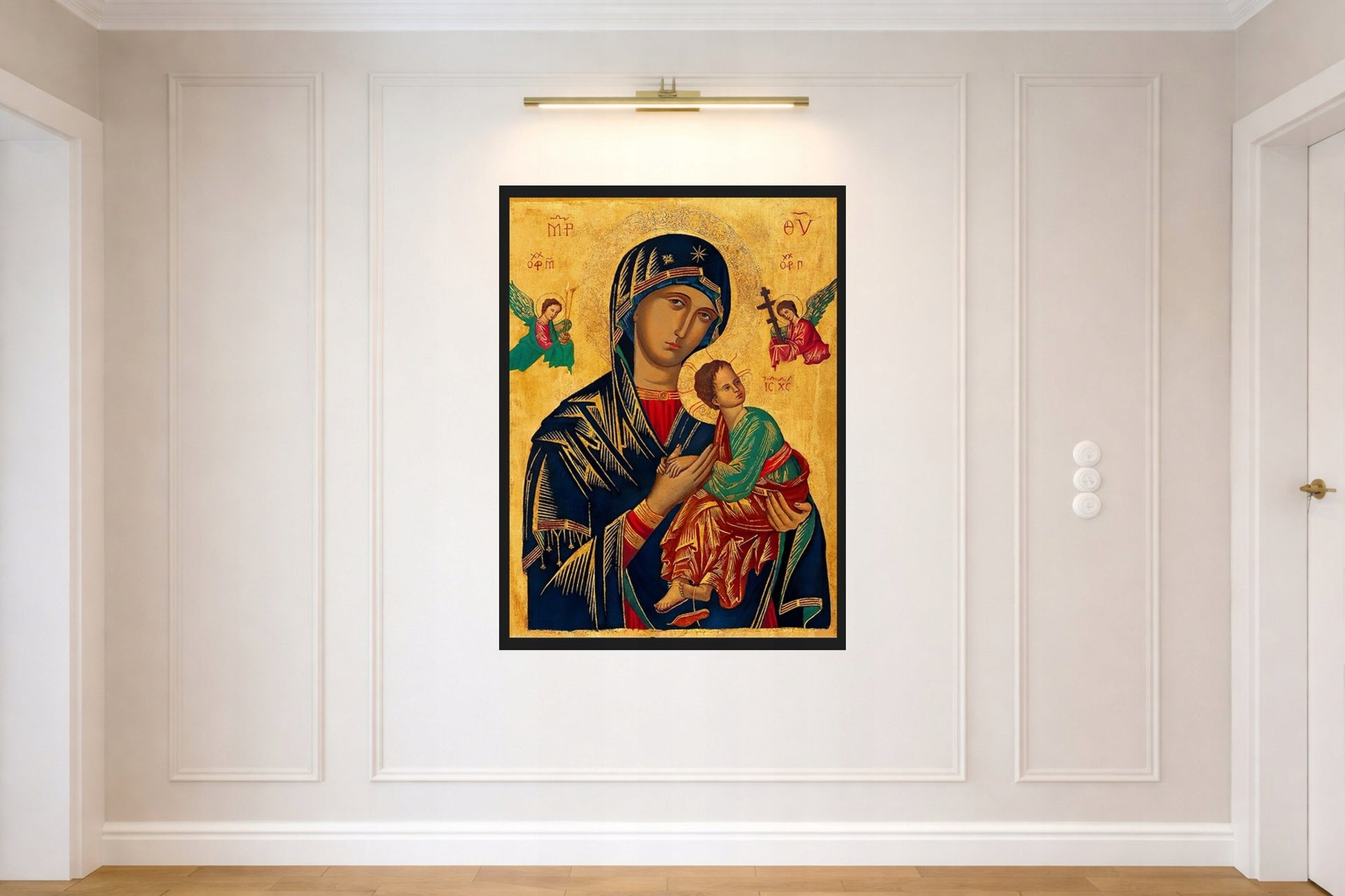 Matka Boża Nieustająca Pomoc — Plakat