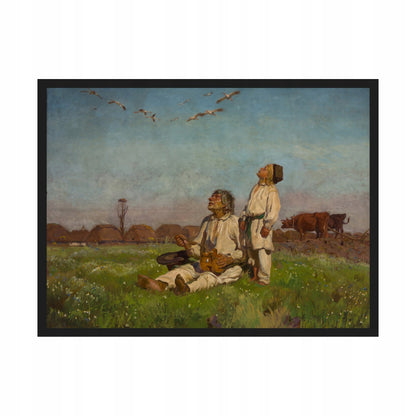 Bociany Józef Chełmoński — Plakat