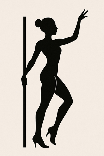 Elegancka Sylwetka Kobieca - Sztuka - CasaNookDecor – plakat do druku