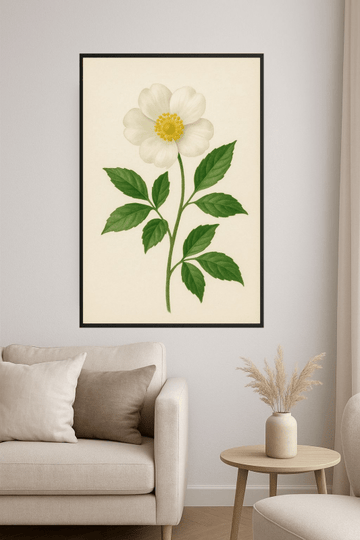 Elegancki Biały Kwiat - CasaNookDecor