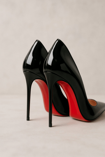 Elegancki Czarny Wysoki - CasaNookDecor – plakat do druku