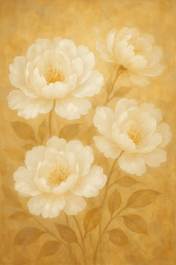 Elegancki Druk Sztuki Kwiatowej - CasaNookDecor – plakat do druku