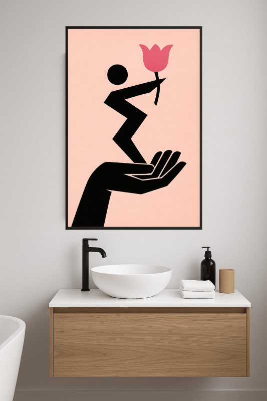 Elegancki Stojak na Kwiaty Artystyczny - CasaNookDecor