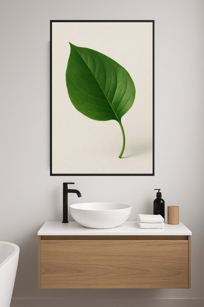 Elegancki Wzór Zielonych Liści - CasaNookDecor
