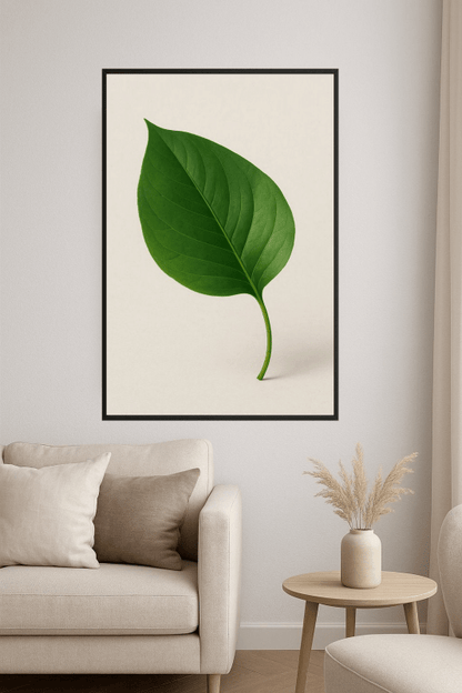 Elegancki Wzór Zielonych Liści - CasaNookDecor
