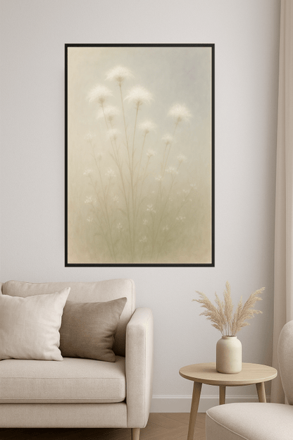 Eteryczny Druk Sztuki Kwiatów Polnych - CasaNookDecor