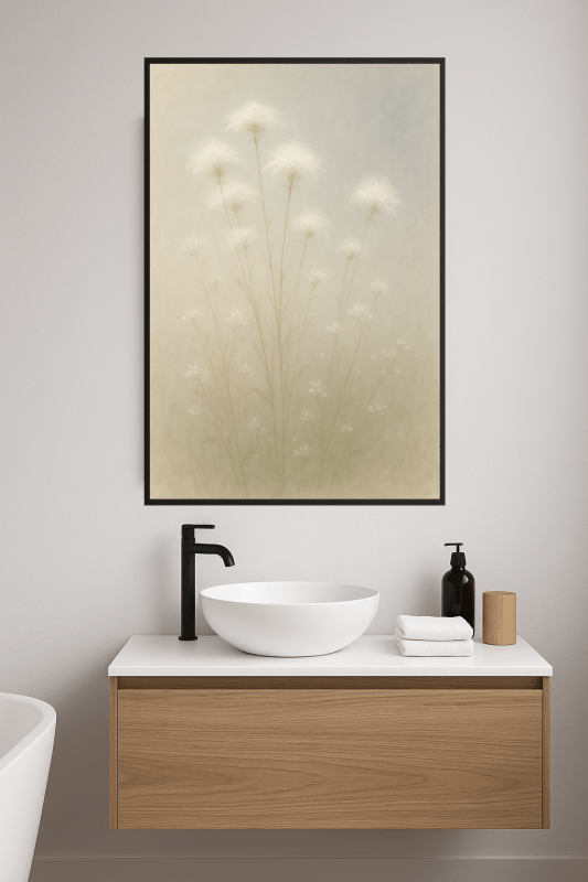 Eteryczny Druk Sztuki Kwiatów Polnych - CasaNookDecor