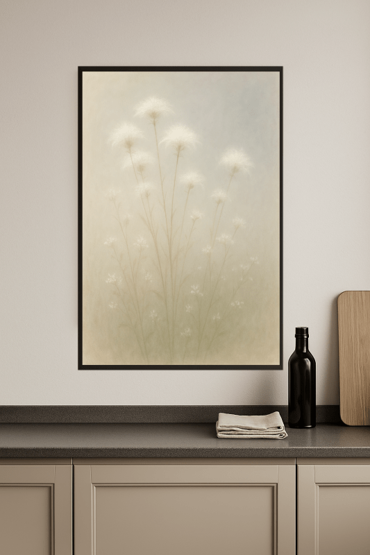 Eteryczny Druk Sztuki Kwiatów Polnych - CasaNookDecor