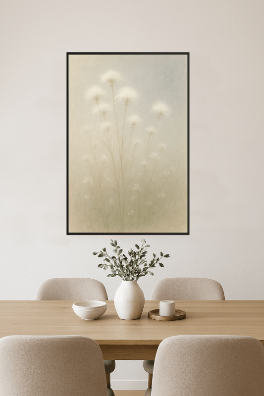 Eteryczny Druk Sztuki Kwiatów Polnych - CasaNookDecor
