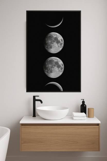 Fazy Księżyca - Druk Sztuki - CasaNookDecor