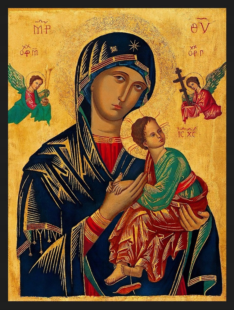 Matka Boża Nieustająca Pomoc — Plakat