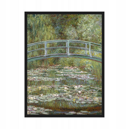Staw Z Liliami Wodnymi Monet — Plakat