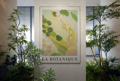 La Botanique – Abstrakcyjny Plakat Roślinny w Pastelowych Kolorach (B2)
