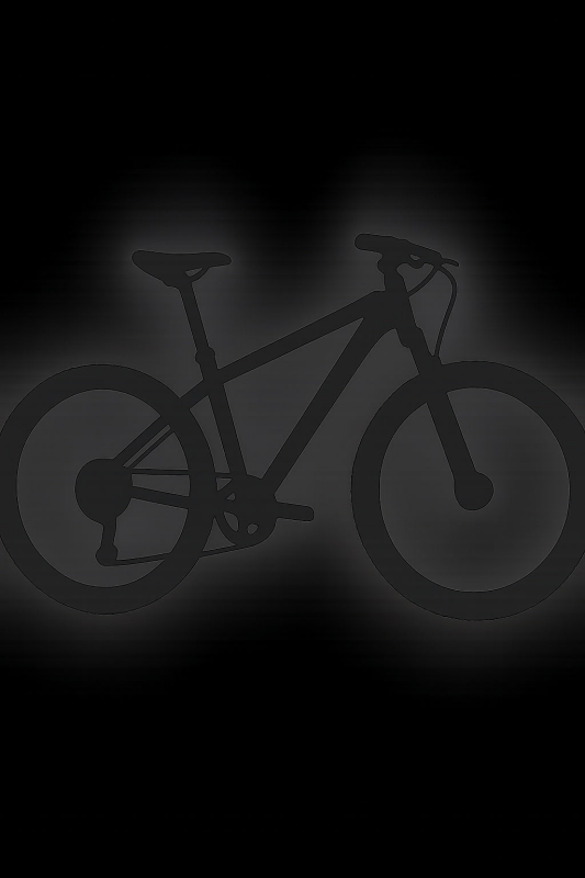 Grafika Silhouette Roweru - CasaNookDecor
