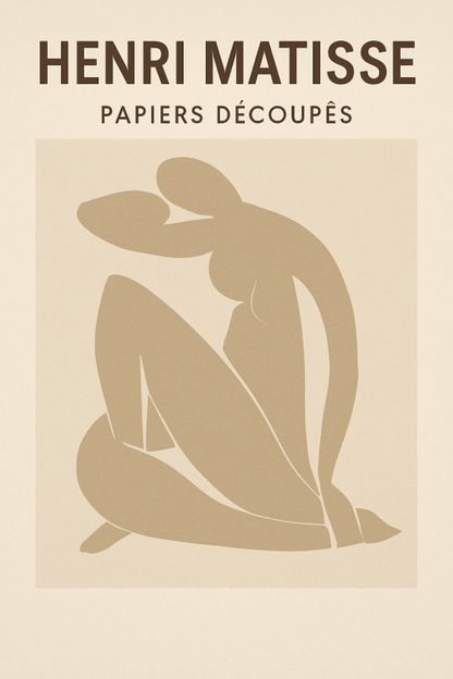 Henri Matisse Druk Artystyczny Papiers Découpés - CasaNookDecor