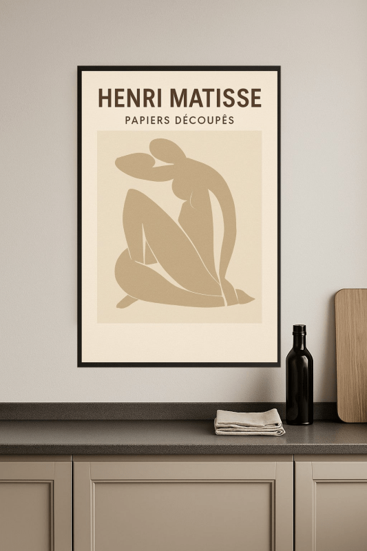 Henri Matisse Druk Artystyczny Papiers Découpés - CasaNookDecor