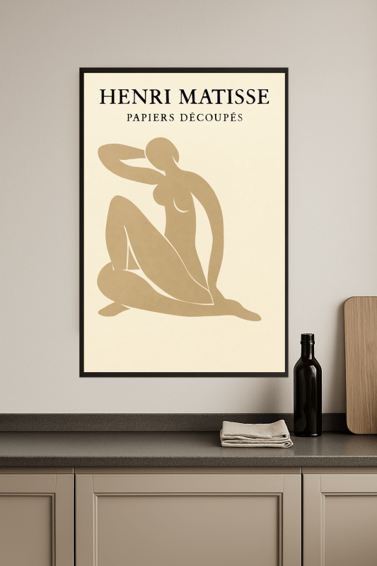 Henri Matisse: Wycinanki - CasaNookDecor