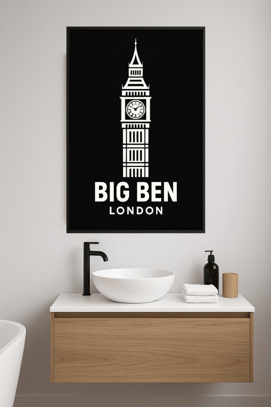 Ilustracja Big Bena - CasaNookDecor