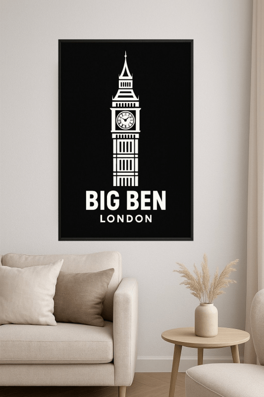 Ilustracja Big Bena - CasaNookDecor