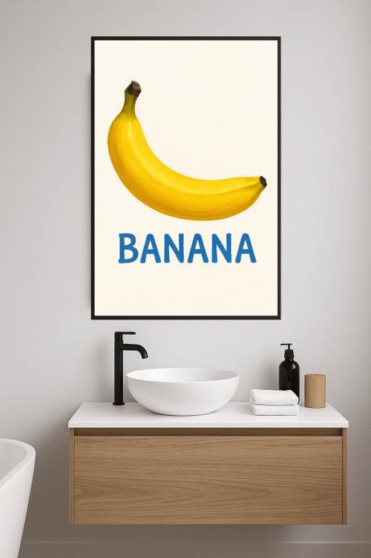 Ilustracja Dojrzałego Bananów - CasaNookDecor