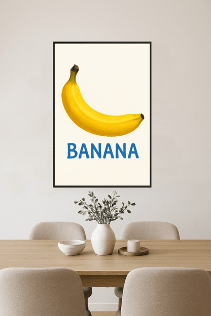 Ilustracja Dojrzałego Bananów - CasaNookDecor