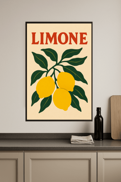 Ilustracja Gałęzi Cytryny - CasaNookDecor